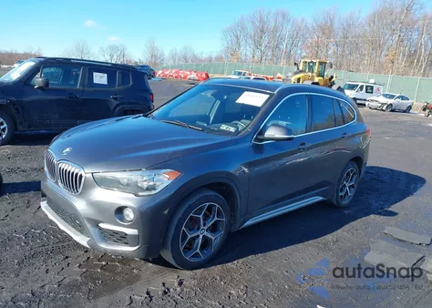 2018 BMW X1 xDrive28I из США, поврежденный, VIN WBXHT3C35J5L34663
